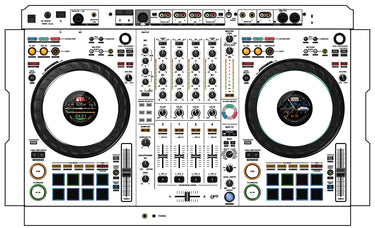 Pioneer DJ DDJ FLX10 Skin White